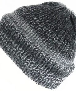 grey fisherman beanie, Unisex, Handmade in Edinburgh Scotland – Lelsloom